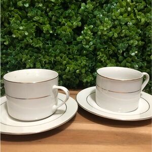 Gibson cup and plate set (2)